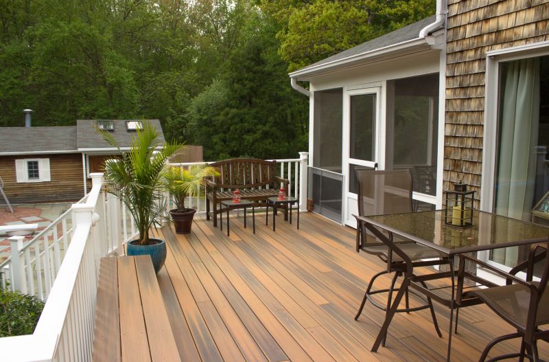 Composite Deck and Fence
